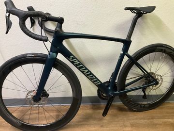 Used Specialized Roubaix SL8 Comp 2024 2024 Road & Gravel, Blue — image 3 of 7