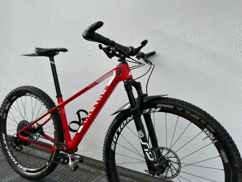 Used Canyon Exceed CF SL 8.0 2020 Mountainbike, Red — image 2 of 7