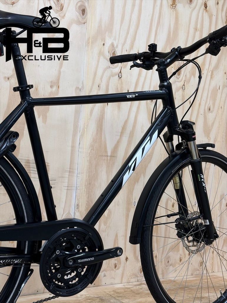 Used KTM Veneto Light Disc Shimano XT 2022 Mountainbike, Black — image 11 of 13