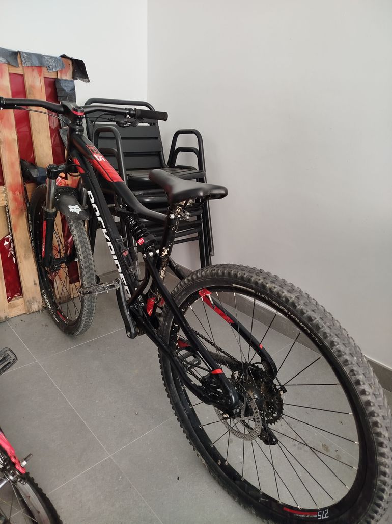 ROCKRIDER 27.5" Full Suspension Mountain Bike ST 530 S 2020 2020 Mountainbike usato, Nero — immagine 2 di 3