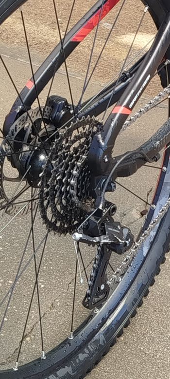 ROCKRIDER 27.5" Full Suspension Mountain Bike ST 530 S 2020 2020 Mountainbike usato, Nero — immagine 3 di 3
