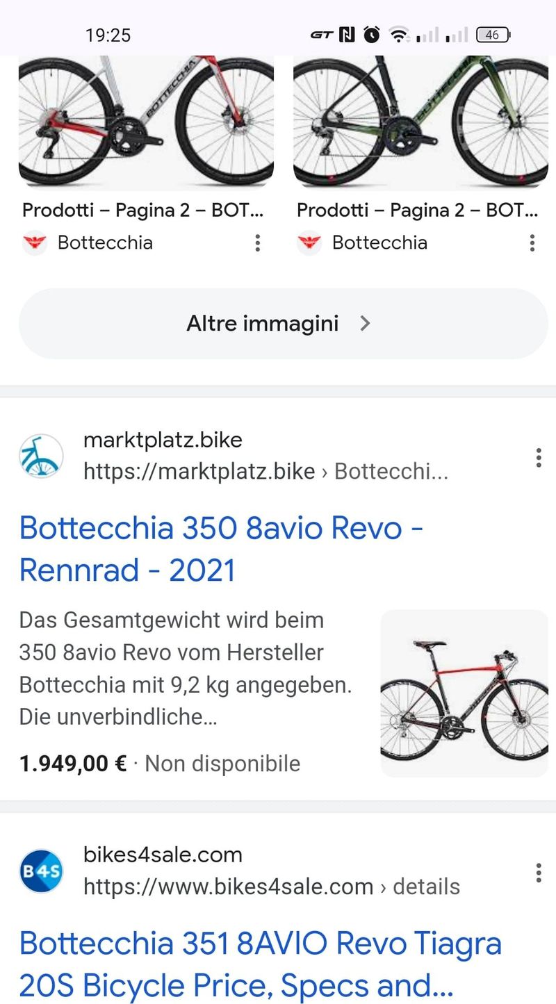 Used Bottecchia tiagra revo disk 2020 Road & Gravel, Blue — image 5 of 6