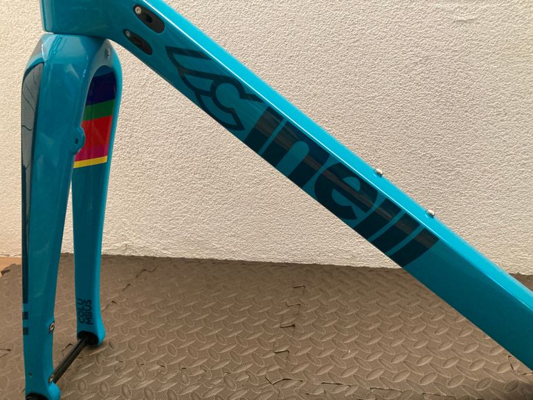 Gebrauchtes Cinelli King Zydeco Frameset 2023 Road & Gravel, Blau — Bild 5 von 8