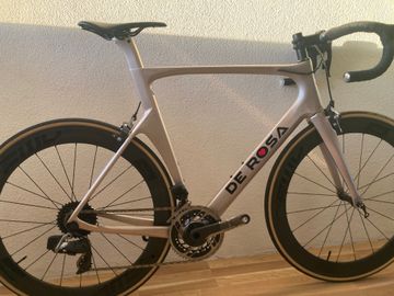 Used De Rosa SK Pininfarina SRAM RED AXS 2x12 2022 Road & Gravel, Orange — image 2 of 8