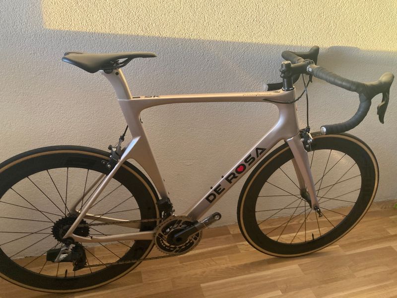 Used De Rosa SK Pininfarina SRAM RED AXS 2x12 2022 Road & Gravel, Orange — image 6 of 8