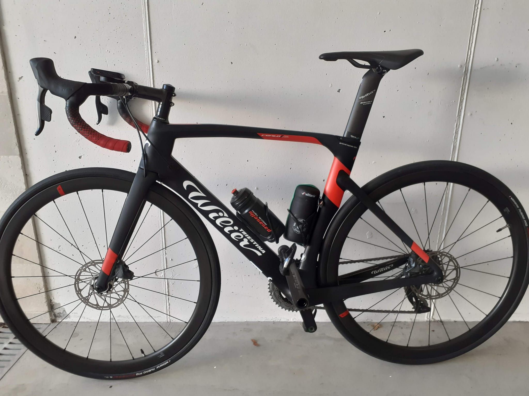 Wilier Cento1AIR SRAM FORCE eTAP AXS DISC 2x12XDR d'occasion en M |  buycycle France