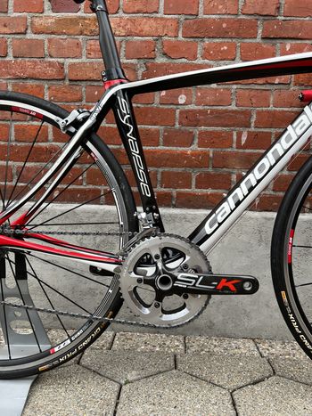 Used Cannondale Synapse 2012 Road & Gravel, Rot — image 2 of 13