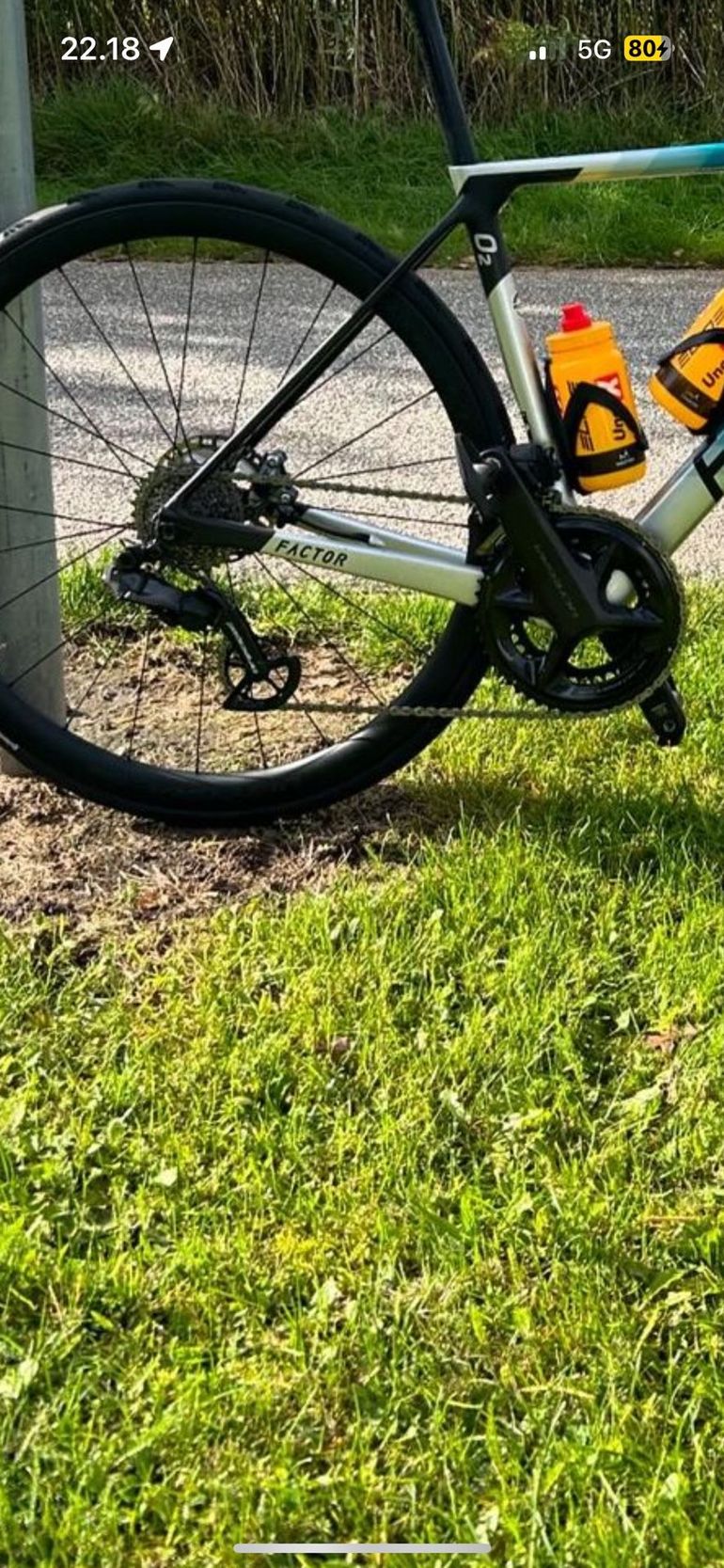 Used Factor O2 2022 Frameset 2022 Road & Gravel, Blue — image 3 of 3