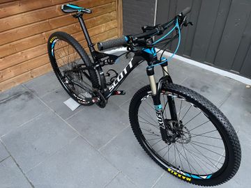Gebrauchtes Scott Spark 930 Carbon, Sram XO, Fox, Grösse M 2018 Mountainbike, Schwarz — Bild 11 von 21