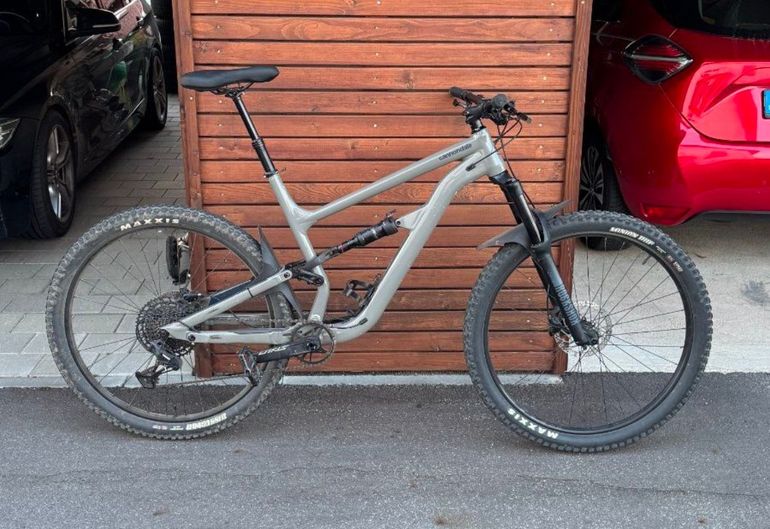Used Cannondale Habit 4 2021 2021 Mountainbike, Light Gray, 29 — image 2 of 5