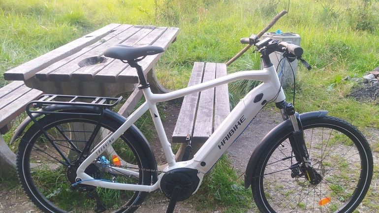 Used Haibike Trekking 3 Bosch Smart 2024 Mountainbike, White, 27.5 (650B) — image 1 of 14