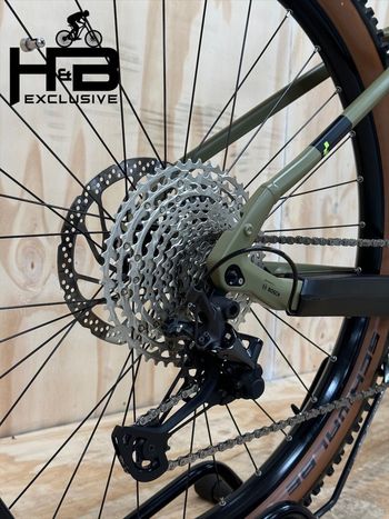 Used CUBE REACTION HYBRID RACE 750 2024 Mountainbike, Grün — image 14 of 14