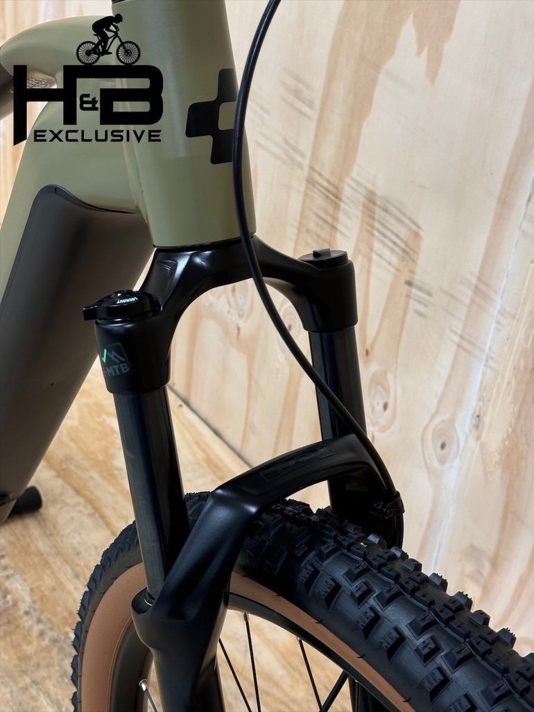 Used CUBE REACTION HYBRID RACE 750 2024 Mountainbike, Grün — image 5 of 14