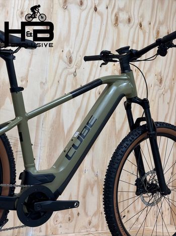 Used CUBE REACTION HYBRID RACE 750 2024 Mountainbike, Grün — image 12 of 14