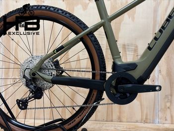 Used CUBE REACTION HYBRID RACE 750 2024 Mountainbike, Grün — image 3 of 14