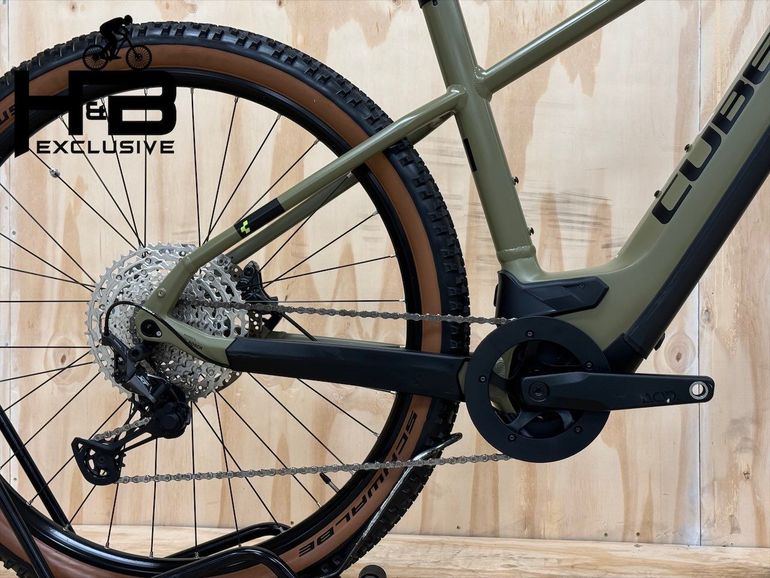 Used CUBE REACTION HYBRID RACE 750 2024 Mountainbike, Grün — image 3 of 14