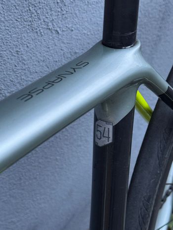 Used Cannondale Synapse SRAM Red eTap 2019 Road & Gravel, Light Gray — image 5 of 6