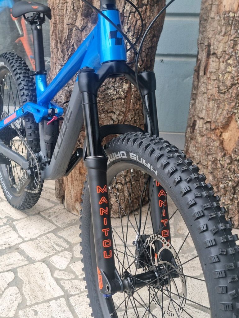 Used CUBE stereo 240 actionrokee 2024 Mountainbike, Blue — image 3 of 4
