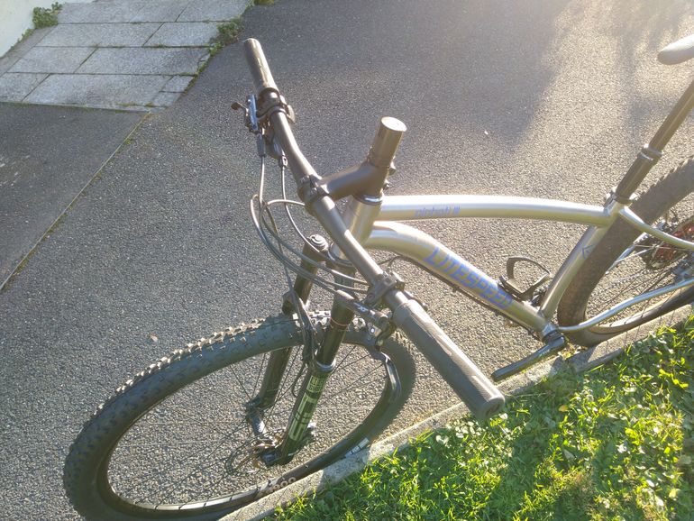 Gebrauchtes Litespeed Pinhoti III custom made XT 29 2025 Mountainbike, Hellgrau, 29 — Bild 7 von 9