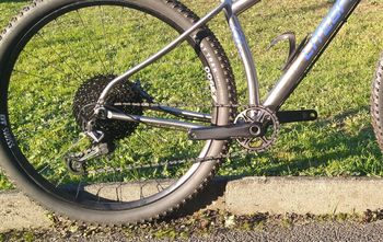 Gebrauchtes Litespeed Pinhoti III custom made XT 29 2025 Mountainbike, Hellgrau, 29 — Bild 3 von 9