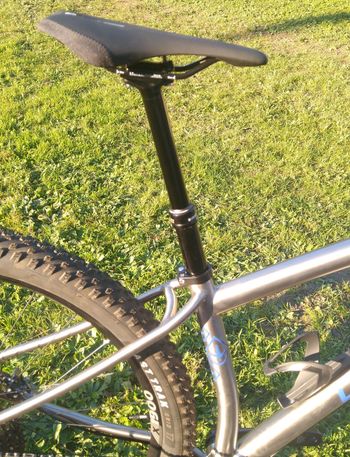 Gebrauchtes Litespeed Pinhoti III custom made XT 29 2025 Mountainbike, Hellgrau, 29 — Bild 9 von 9