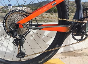 Used Cannondale Scalpel Carbon 2 2022 2022 Mountainbike, Orange, 29 — image 3 of 5