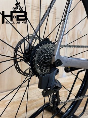 Used Stevens Izoard Pro Disc Carbon Sram Force AXS 2022 Road & Gravel, White — image 13 of 13