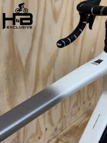Used Stevens Izoard Pro Disc Carbon Sram Force AXS 2022 Road & Gravel, White — image 8 of 13