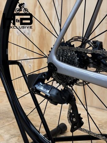 Used Stevens Izoard Pro Disc Carbon Sram Force AXS 2022 Road & Gravel, White — image 12 of 13