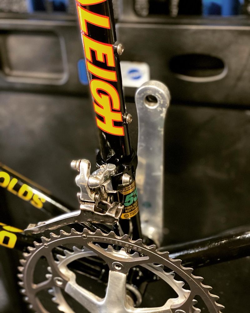 Used Raleigh 531 Reynolds 1980 Road & Gravel, Black — image 8 of 14