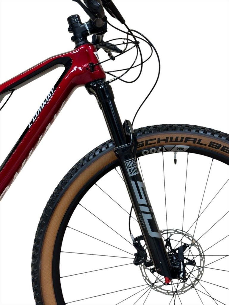 Used Conway RLC FS 7.9 Carbon XX1 2024 Mountainbike, Red — image 4 of 15