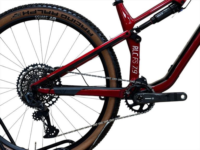 Used Conway RLC FS 7.9 Carbon XX1 2024 Mountainbike, Red — image 3 of 15