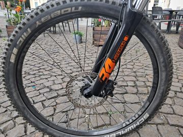 Gebrauchtes Haibike AllTrack 6 27.5 2024 2024 Mountainbike, Orange, 27.5 — Bild 4 von 5