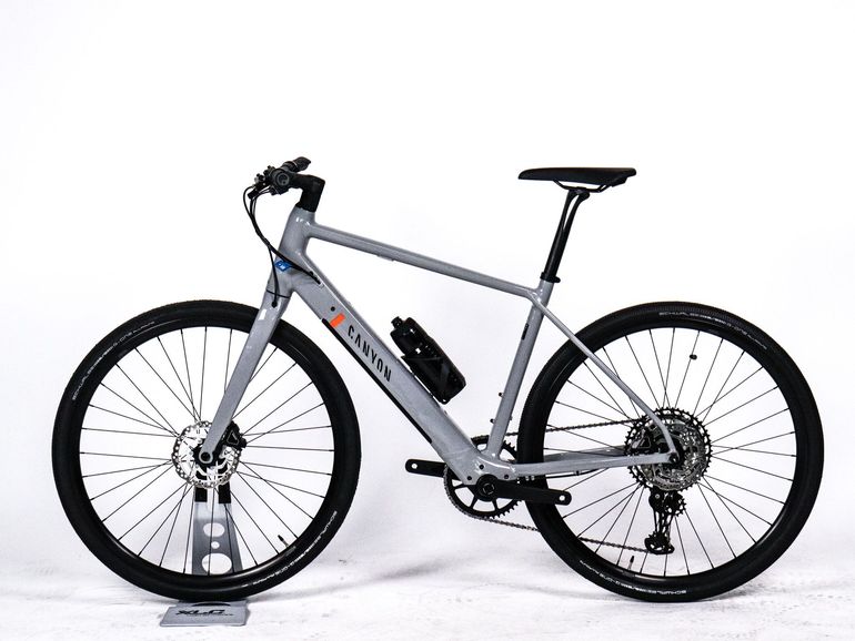 Used Canyon Roadlite:ONfly 7 2024 Road & Gravel, Light Gray — image 9 of 9