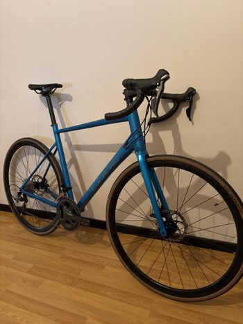 Used CUBE ATTAIN RACE 2023 2023 Road & Gravel, Blue — image 2 of 3