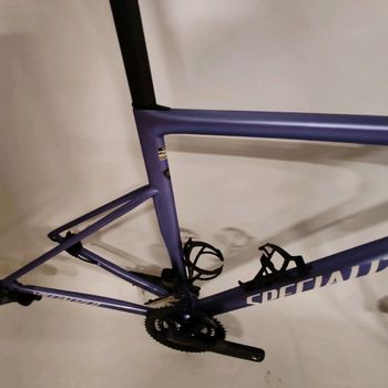 Used Specialized Tarmac SL8 Expert 2024 2024 Road & Gravel, Blu — image 4 of 10