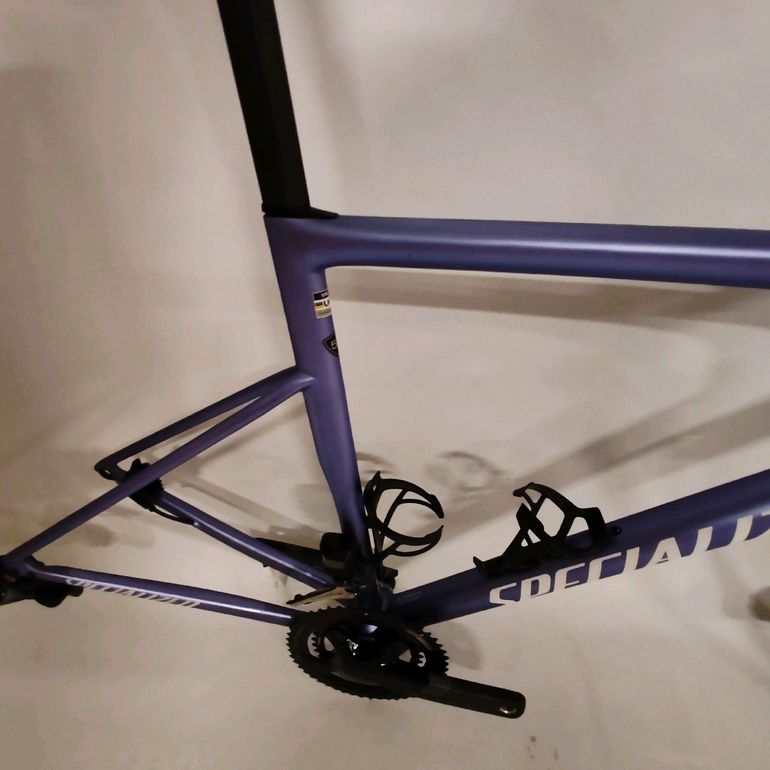 Used Specialized Tarmac SL8 Expert 2024 2024 Road & Gravel, Blu — image 4 of 10