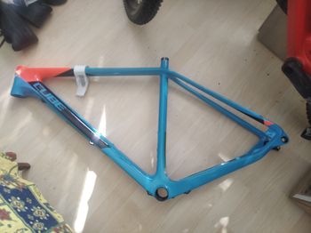 Used CUBE Reaction GTC Race Frameset Mountainbike, Blue — image 8 of 17