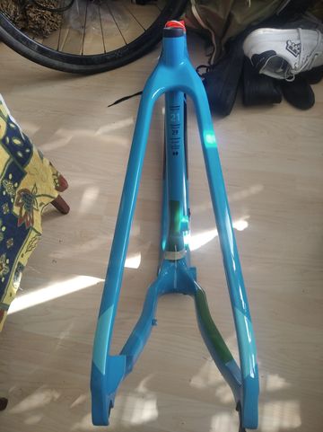 Gebrauchtes CUBE Reaction GTC Race Frameset Mountainbike, Blau — Bild 3 von 17