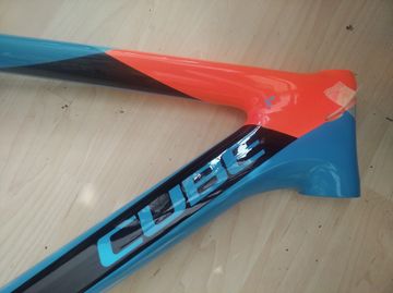 Gebrauchtes CUBE Reaction GTC Race Frameset Mountainbike, Blau — Bild 9 von 17