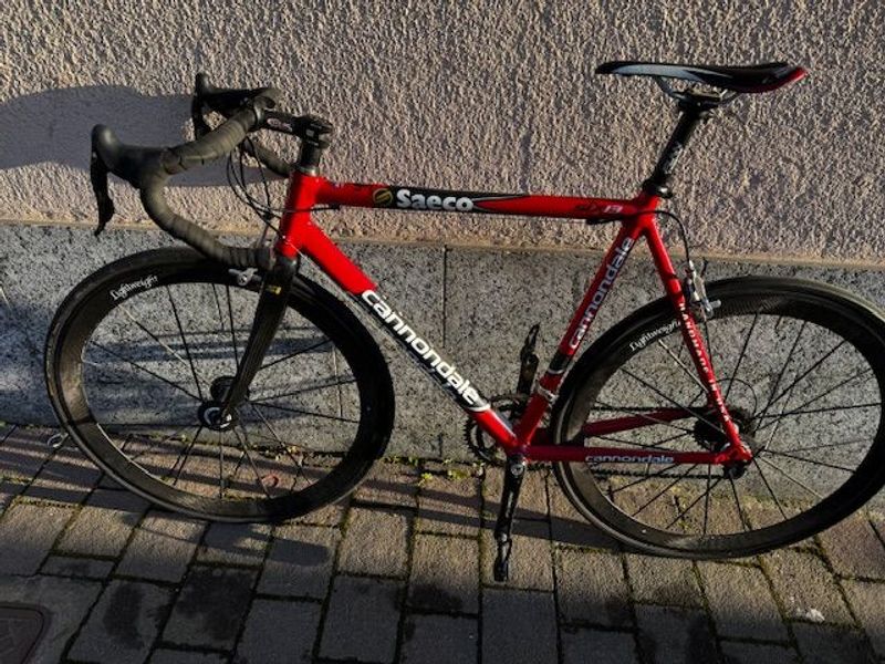Used Cannondale SIX13 Team Replica 2004 Road & Gravel, Red — image 2 of 10
