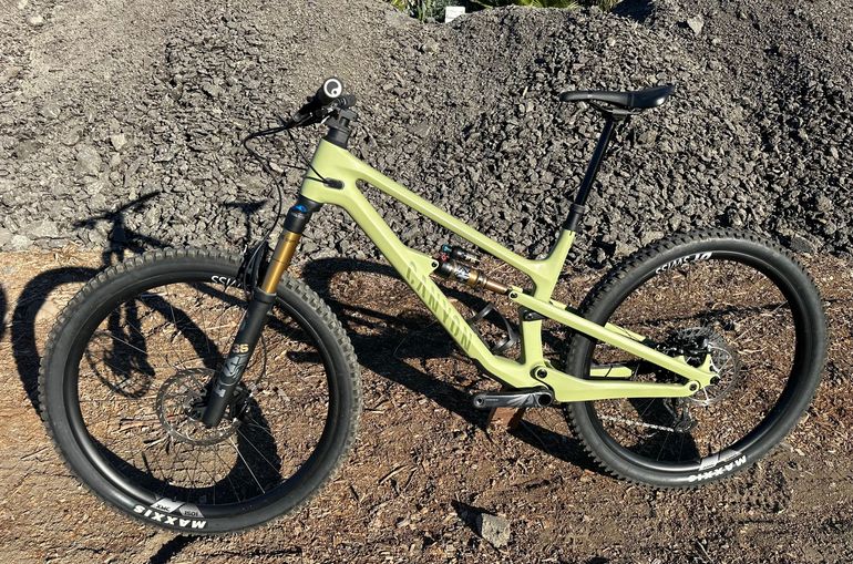 Used Canyon Spectral 125 CF 9 2023 2023 Mountainbike, Verde — image 2 of 7