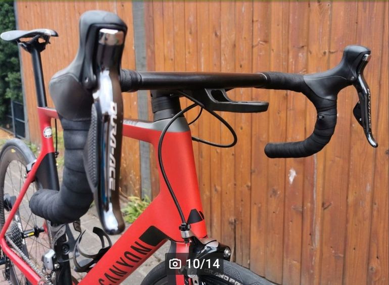 Used Canyon AEROAD CF SLX 9.0 SL Di2 2018 Road & Gravel, Red — image 12 of 14