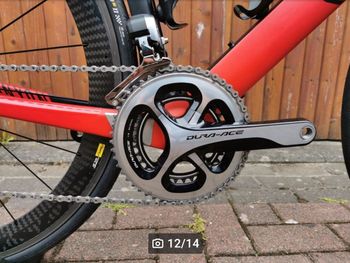 Used Canyon AEROAD CF SLX 9.0 SL Di2 2018 Road & Gravel, Red — image 7 of 14