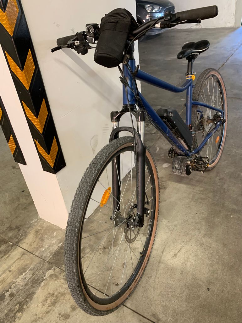 Used DECATHLON Riverside 500 2022 Road & Gravel, Blue — image 2 of 8