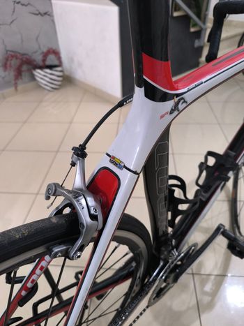 Look 695 SR 2012 Road & Gravel usato, Rosso — immagine 3 di 6