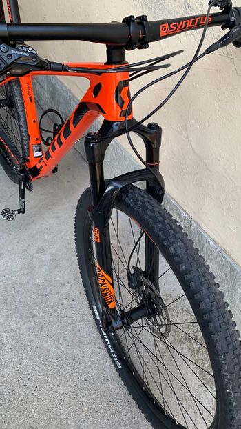 Used Scott Scale 935 2019 Mountainbike, Orange — image 4 of 6