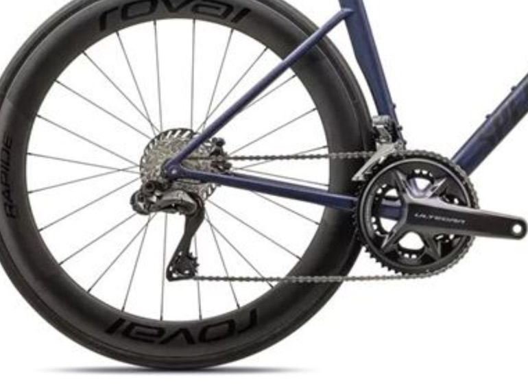 Used Specialized Tarmac SL8 Pro 2024 2024 Road & Gravel, Blue — image 3 of 4