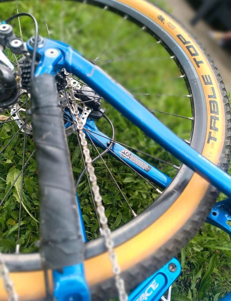 Used Rocky Mountain Slayer Slopestyle 2014 Mountainbike, Blue — image 4 of 11