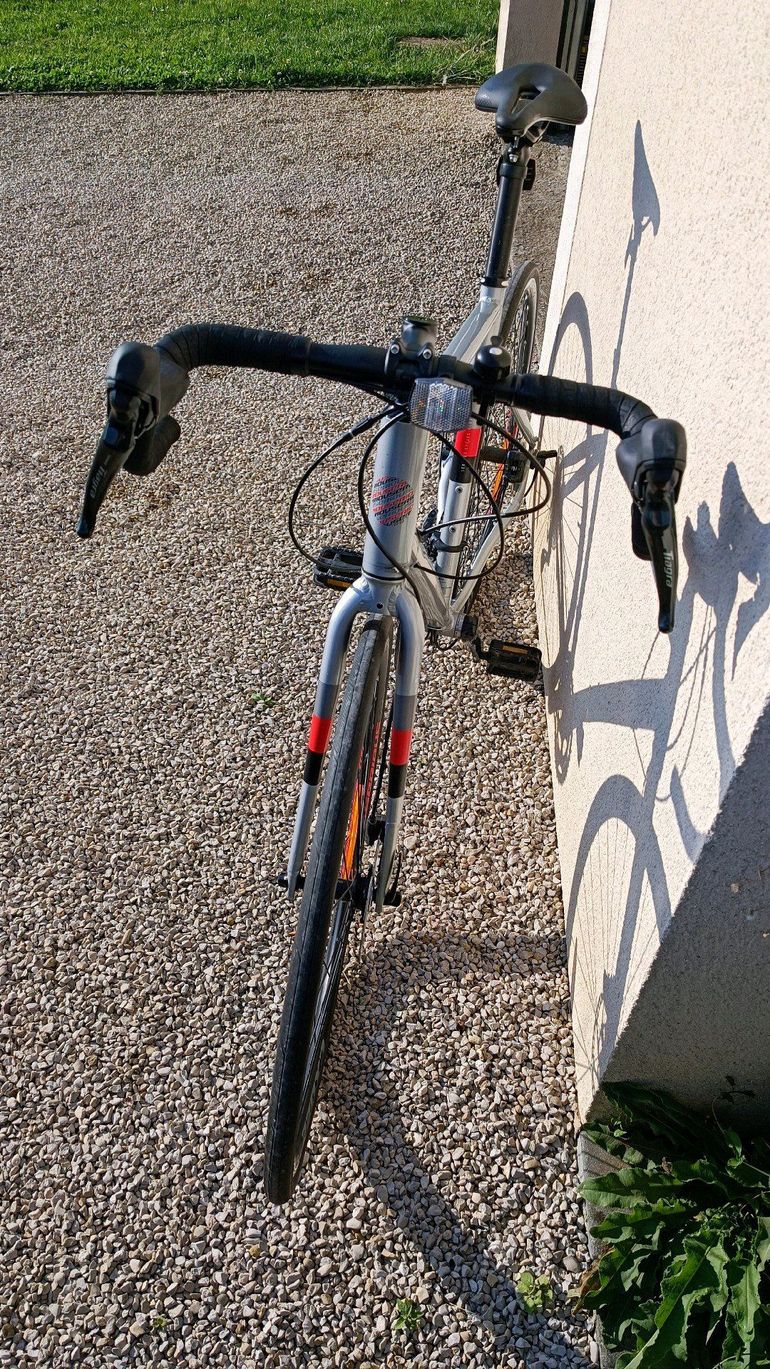 Used Serious Vélo Gravel/course SERIOUS Valparola X Disc argent 2020 T:M 54 2021 Road & Gravel, Light Gray — image 2 of 8
